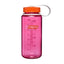 Nalgene 16 oz water bottle with wide mount in Fuchsia flame colour