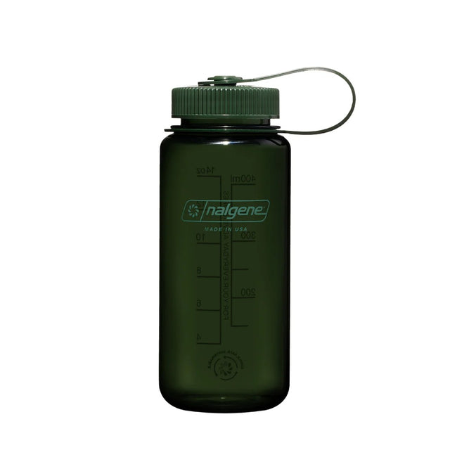 Nalgene 16 oz water bottle with wide mount in Jade colour