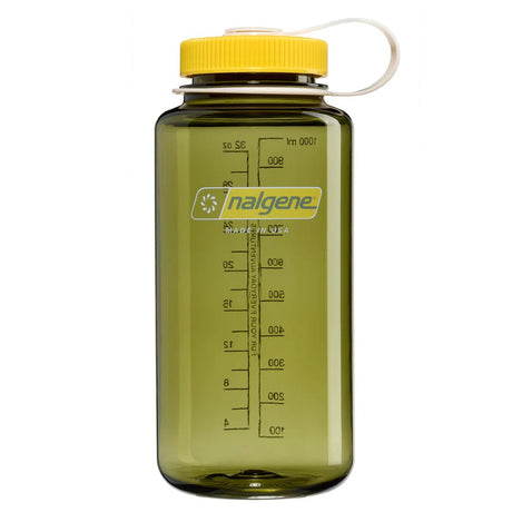 Nalgene 32oz Wide Mouth Sustain Oil Green
