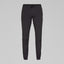 Front view of Norrona Senja Flex1 Trackster pants for men in caviar black colour