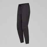 Side view of Norrona Senja Flex1 Trackster pants for women in caviar black colour