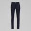 Front view of Norrona femund Flex1 lightweight pants women's in caviar black colour