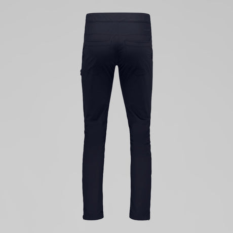 Back view of Norrona femund Flex1 lightweight pants men's in caviar black colour