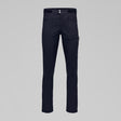 Front view of Norrona femund Flex1 lightweight pants men's in caviar black colour