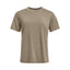Front view of Ortovox 150 cool beanie T-shirt women's in dark linen colour