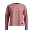 Front view of Ortovox women's Affinity Crew Neck in Dusk Rose colour