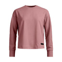Front view of Ortovox women's Affinity Crew Neck in Dusk Rose colour