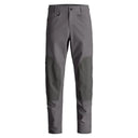 Front view of Ortovox Affinity Plus Pants men's in Dark Grey Brown colour
