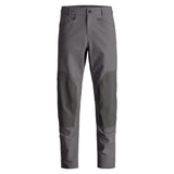 Front view of Ortovox Affinity Plus Pants men's in Dark Grey Brown colour