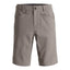 Front view of Ortovox Affinity Plus Shorts Men's in Dark Linen colour