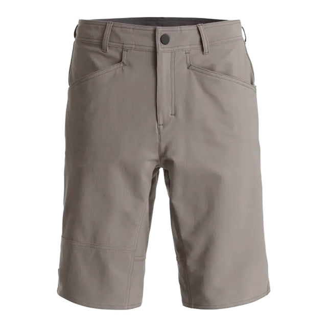 Front view of Ortovox Affinity Plus Shorts Men's in Dark Linen colour