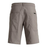 Back view of Ortovox Affinity Plus Shorts Men's in Dark Linen colour