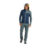 Front on-model view of Ortovox Brenta pants men's