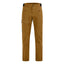 Front view of Ortovox Ortler Softshell pants men's in dark cumin colour
