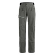Front view of Ortovox Ortler Softshell pants women's in dark sage colour