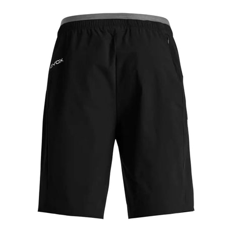 Back view of Ortovox men's Trace shorts in black raven colour