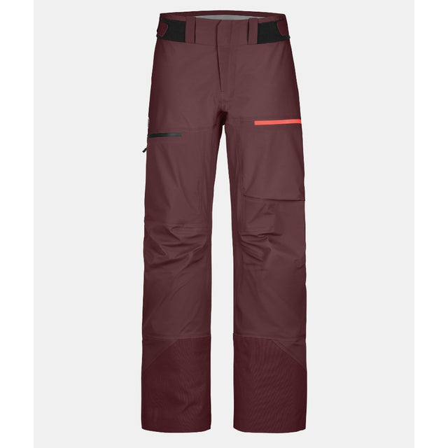 Women's Ortovox 3L Ravine Shell Pants winetasting