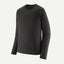 Front view of Patagonia Capiline Lightweight Crewneck Men's in black colour