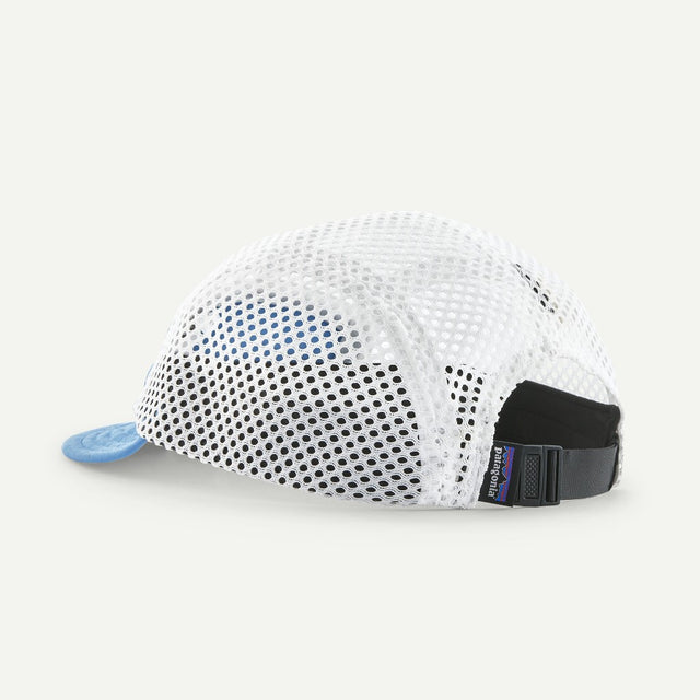 Back view of Patagonia Duckbill Cap in shore blue colour