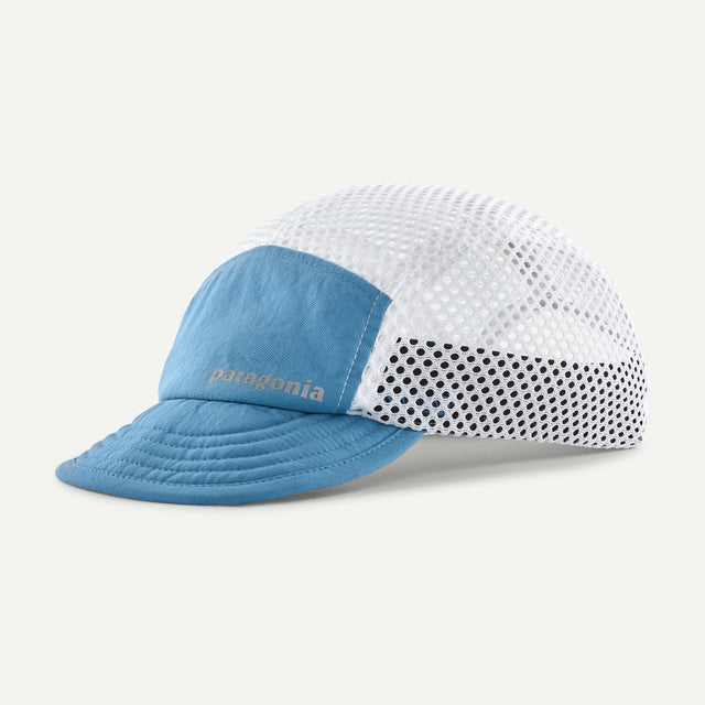Front view of Patagonia Duckbill Cap in shore blue colour
