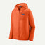 Men's coal orange patagonia Houdini jacket