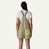 Back on-model view of Patagonia outdoor everyday overalls women's