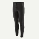 Front view of Patagonia's Men's Peak Mission Tights 28" in black colour