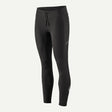 Front view of Patagonia Peak Mission Tights Women's in black colour