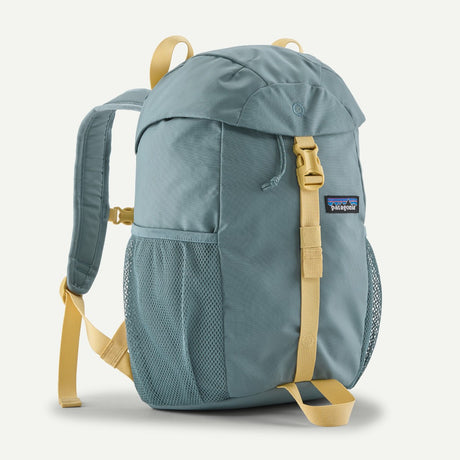 Front view of Patagonia Refugito Day Pack 12L Kids in Blue Sage colour