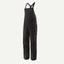 Front view of Patagonia's Snow Drifter Bibs for women in black colour
