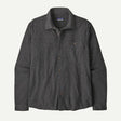 Front view of Patagonia's Men's Stretch Fjord Flannel Shirt in Whole Knit: Forge Grey colour