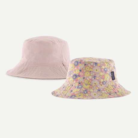 Reversible views of Patagonia Sun Bucket Hat Baby in fruity times: quiet violet
