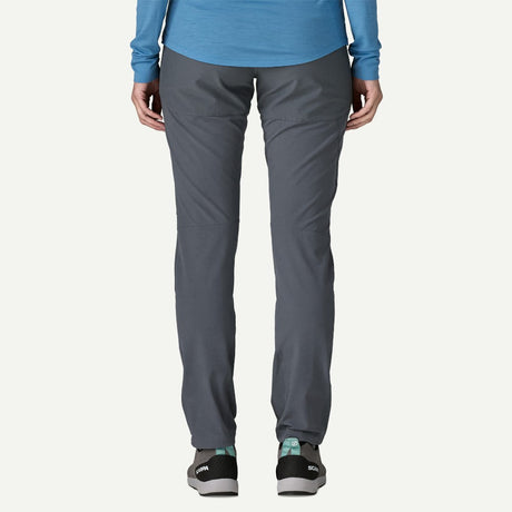Back view on-model of Patagonia women's terravia alpine pants