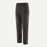 Front view of Patagonia women's terravia alpine pants in black colour