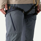 Pocket detail of Patagonia men's terravia alpine pants