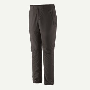 Front view of Patagonia Terravia Trail Pants men's in black colour