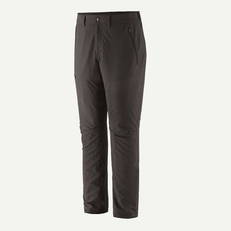 Front view of Patagonia Terravia Trail Pants men's in black colour