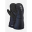 Palm and back view of Rab Endurance mitts in beluga colour