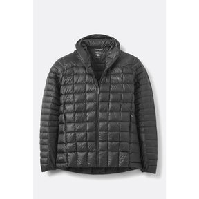 Front view of Rab Mythic Alpine Jacket Men's in black colour