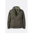 Front view of Rab Xenair Alpine Light  Jacket Women's in dark army colour