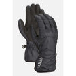 Palm and back view of Rab Xenon gloves in black colour