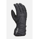 Back view of Rab Endurance gloves in black colour