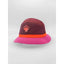 Front view of Rabbit bucket hat in mauve colour