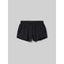 Front view of Rabbit FKT 4" women's short in black colour
