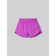 Front view of Rabbit float n' fly shorts for women in purple cactus flower colour