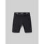 Front view of Rabbit Speedsters shorts for men in black colour