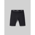 Front view of Rabbit Speedsters shorts for men in black colour