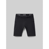 Front view of Rabbit Speedsters shorts for men in black colour