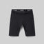 Front view of Rabbit Speedsters shorts for men in black colour