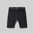 Front view of Rabbit Speedsters shorts for men in black colour